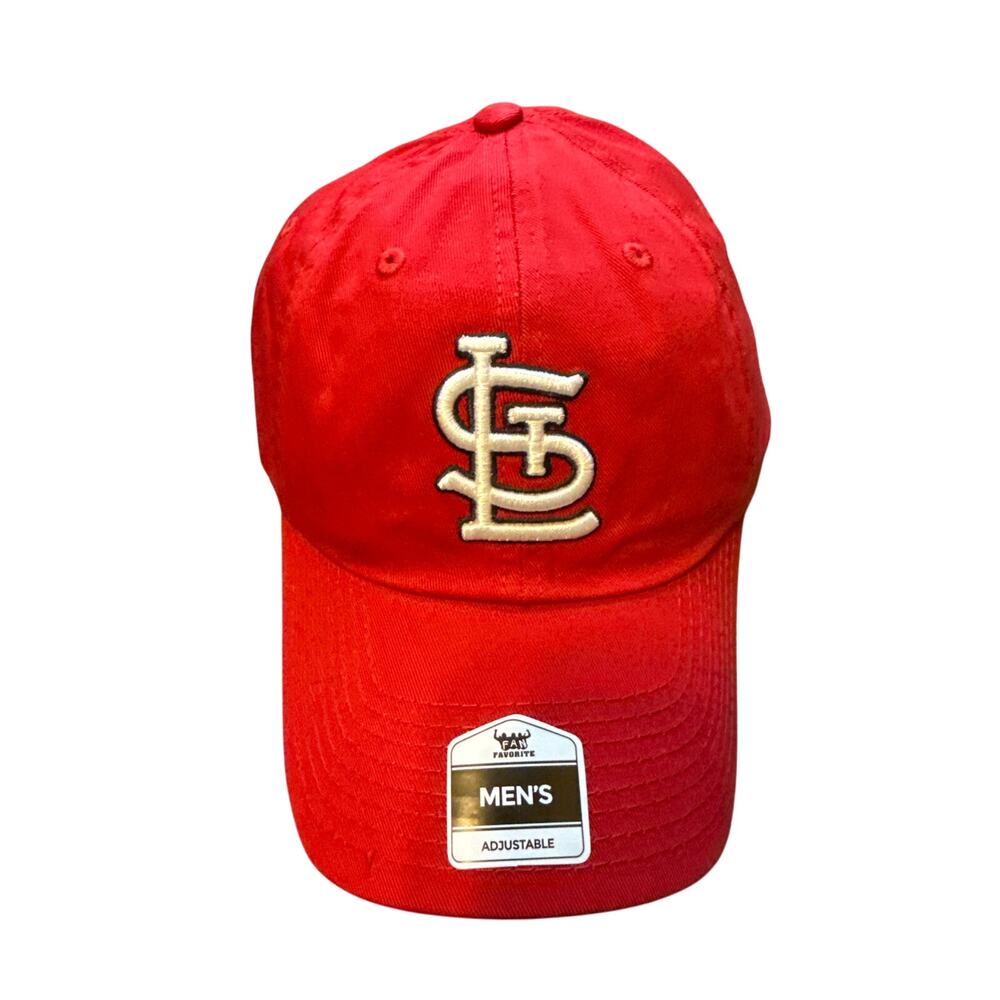 MLB‎ Genuine Fan Favorite St Louis Cardinals NWT Adjustable Baseball Hat Cap
